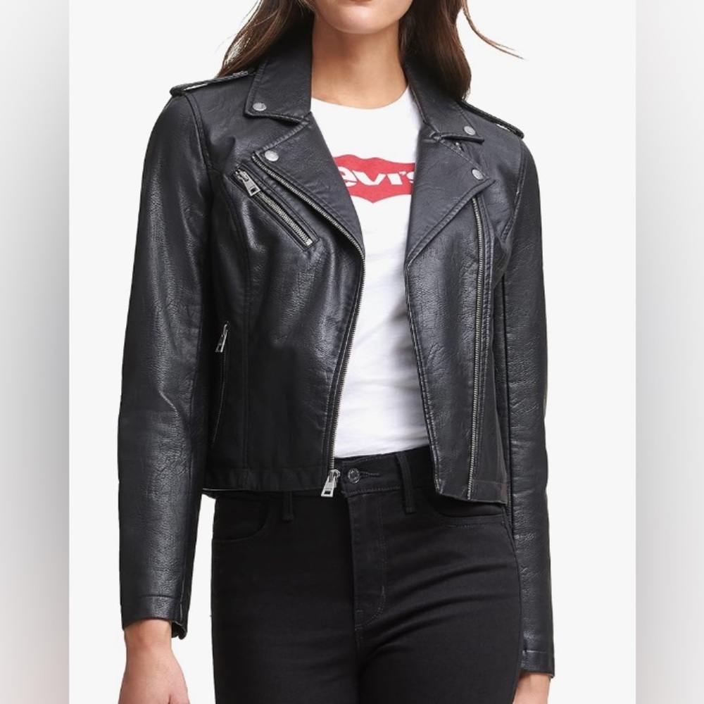 Levi’s Classic Faux-Leather Jacket